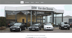 Desktop Screenshot of garage-vandendooren.be